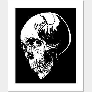 Evil Dead skull Posters and Art